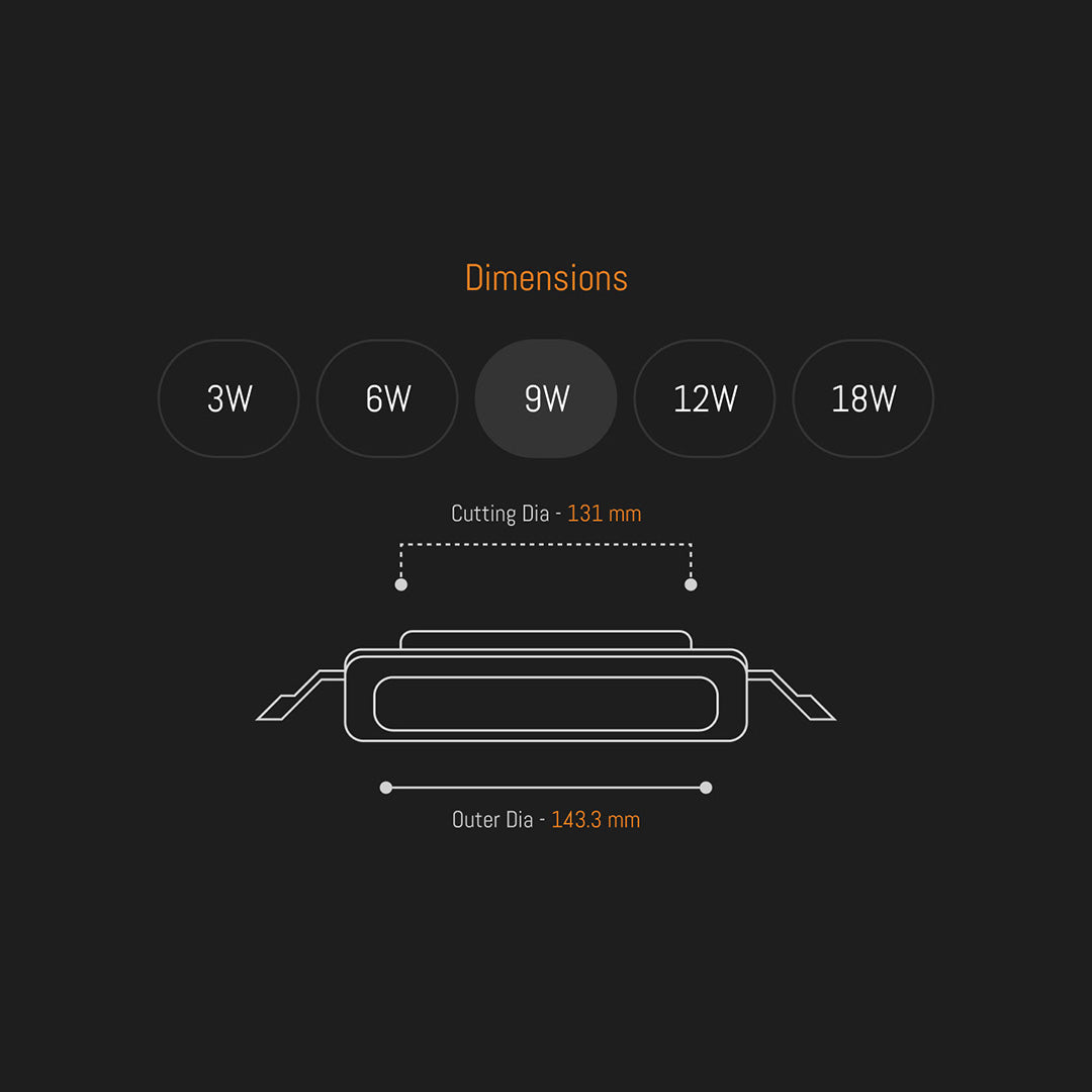 Zeus Slim Panels (Square)